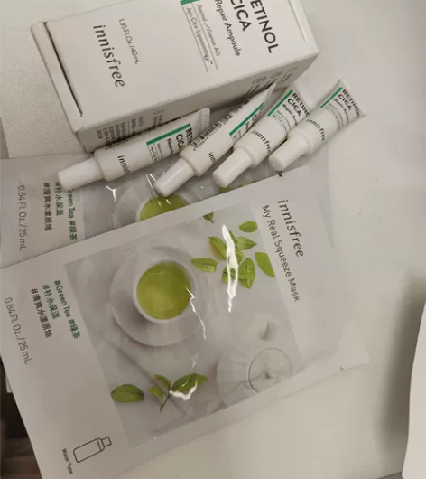 悦诗风吟视黄醇精华，一款适合痘痘肌的抗初精...