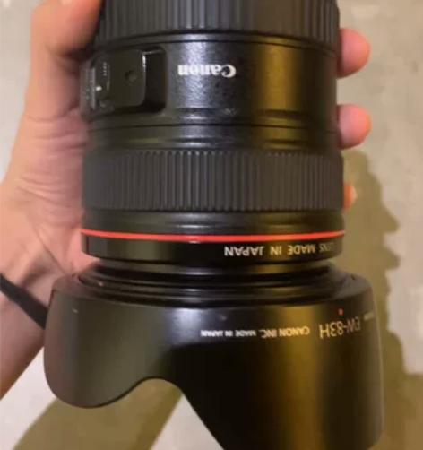 佳能24-105/f4红圈变焦镜头，自用，...