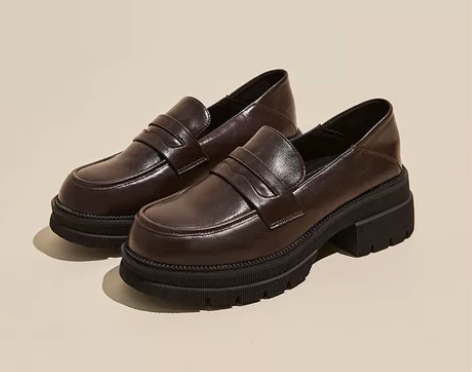 名典MEDD乐福鞋女2022新款春季小众设...