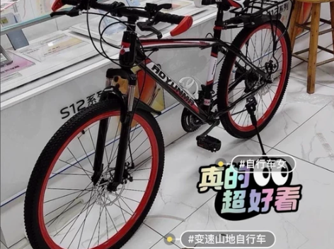 【仓库处理】全新永久同厂山地自行车24寸2...