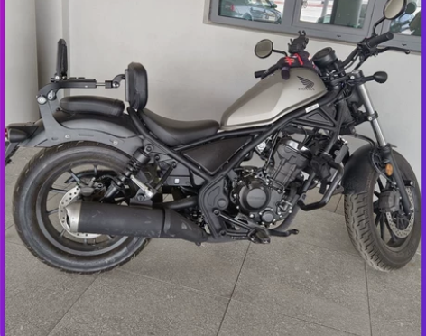 适用本叛逆者摩托车改装折叠后靠背CM300...