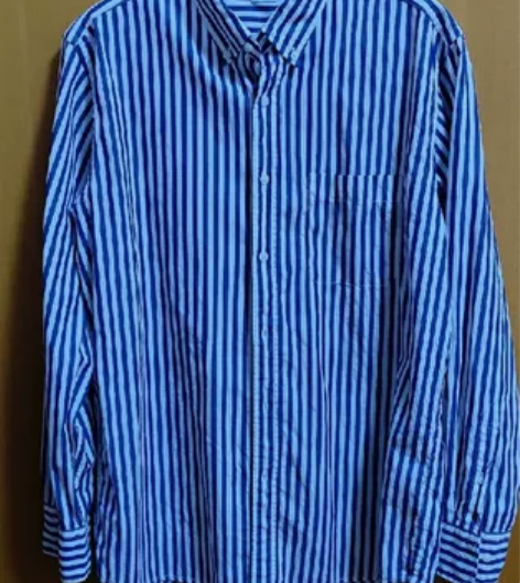 优衣库男士条纹衬衫牛津纺衬衫长袖 感兴趣的...