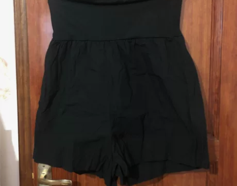 大码高级抹胸连体裤，胖mm显瘦 尺码：3x...