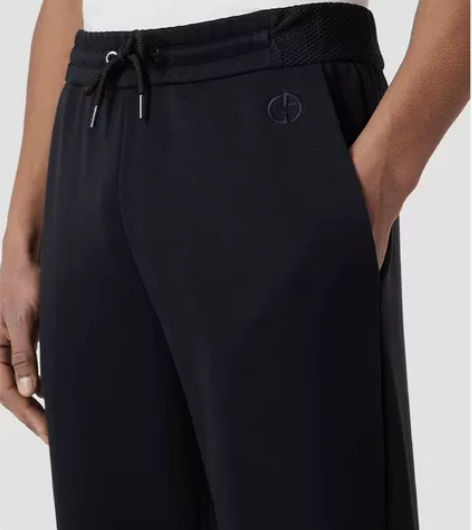 阿玛尼运动休闲裤 编码b092166黑色，...