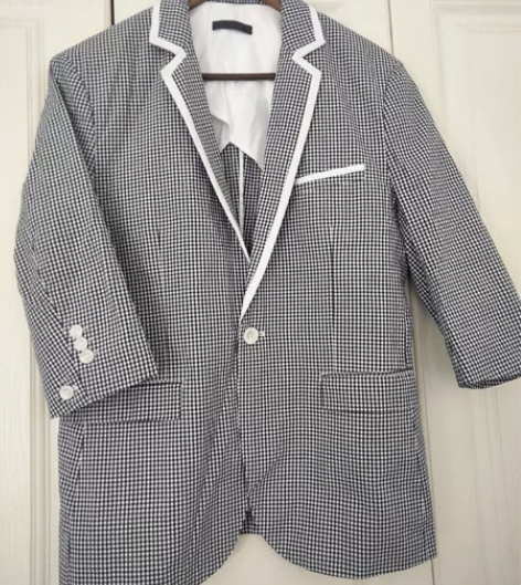 朋友撤店全新GⅩG大品牌男士时尚小西服，纯...
