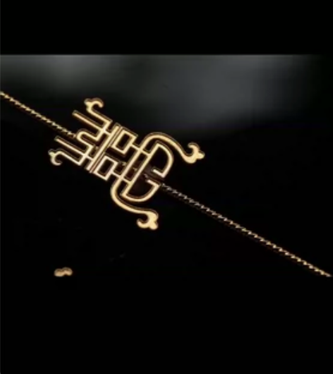 惜拾妆匣朝花夕拾纯银镀金手工焊接喜寿耳挖发...