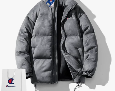 冠军蚂蚁羽绒服男士冬季2022潮牌新款情侣...