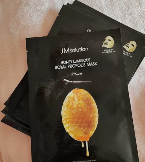 JMSOLUTION莹润蜂蜜面膜10片装补...