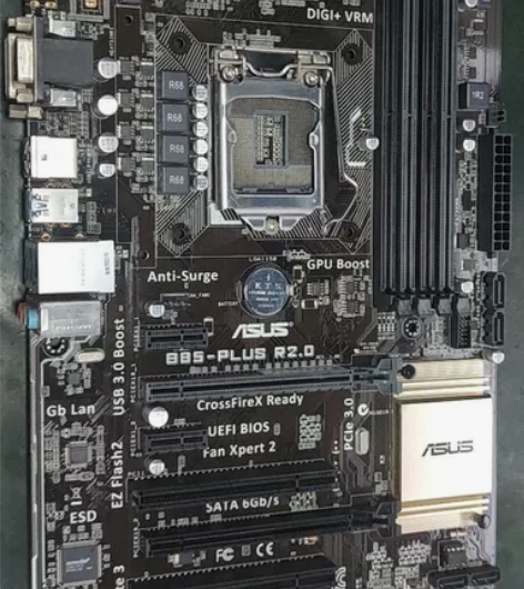 ASUS华硕B85-PLUS大板，ASUS...