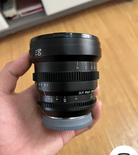 Slr50-1.2电影镜头，索尼口，买了2...