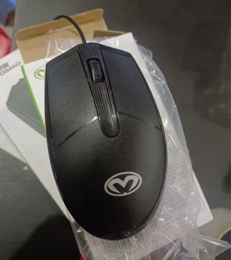 电脑有线鼠标帝猫 笔记本台式电脑商务办公光...