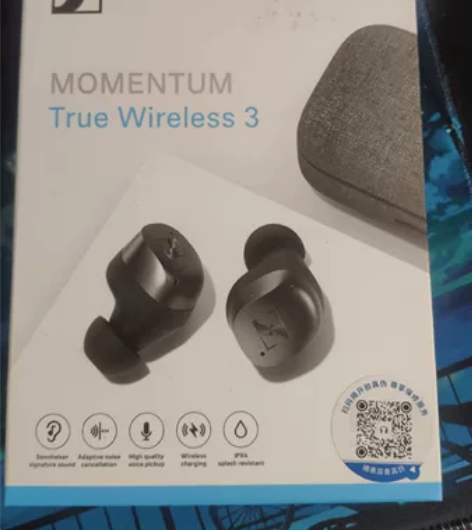 森海塞尔MOMENTUM 3真无线三代入耳...
