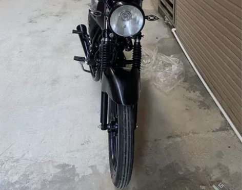 正品铃木复古太子改装黑武士 车况非常好 咻...