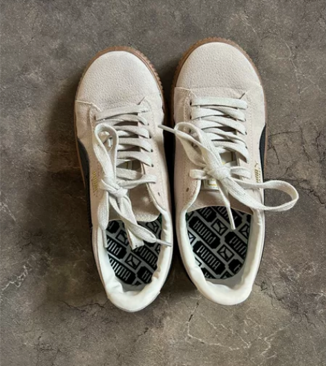 PUMA/彪马蕾哈娜黑棕白棕松糕底厚底增高...