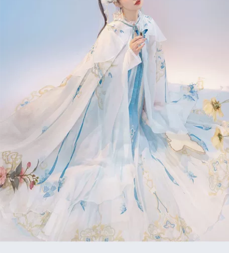 大刀出妃亦坊原创汉服【风涟】唐制齐胸襦裙披...