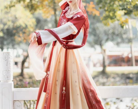 【狂欢价】珍缕千禧寻汉服女春季唐制坦领敦煌...