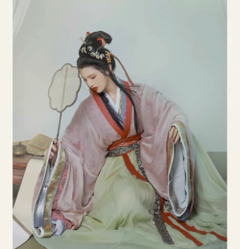 晋襦【长天2.0】汉服女款 印花五件套 司...