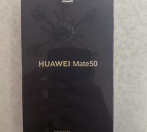 华为mate50，冰霜银，256G/买来给...