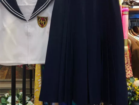 JK古着学生裙日本中古半身裙vintage...