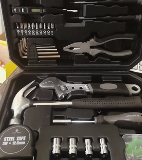 全新 未拆封 九旬工具箱60合一手动单位家...