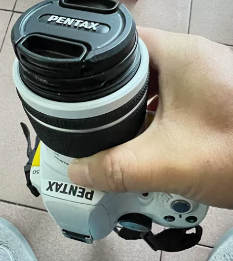 白色宾得k50套装 18-55套头 99新...