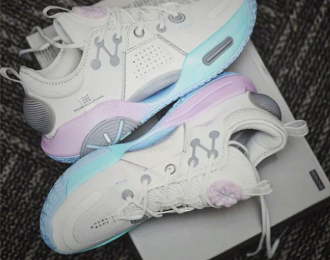 李宁全城9篮球鞋2021新款棉花糖无眠减震...