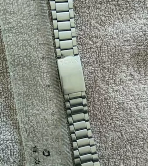 日本铁力士铁锚手表机械表表链,原装拆机表链...