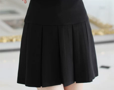 【转卖】瑾依秋季新款韩版显瘦高腰百褶裙百搭...