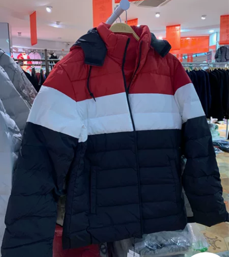 潮流前线品牌男士拼接羽绒服断码清仓 感兴趣...