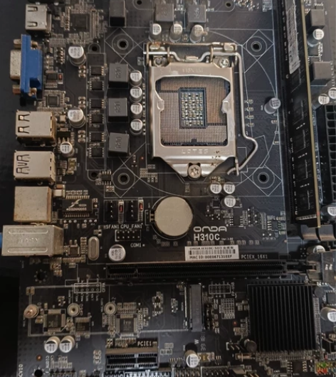昂达h310c加芝奇ddr3 8g1866...