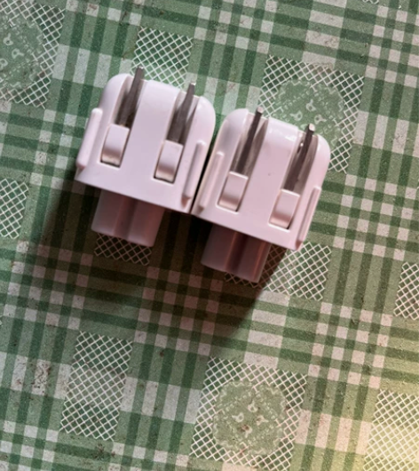 苹果笔记本macbook电源转接头两脚个人...