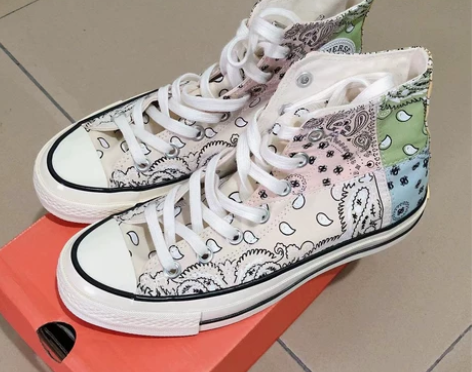 Converse匡威女鞋1970S拼接腰果...