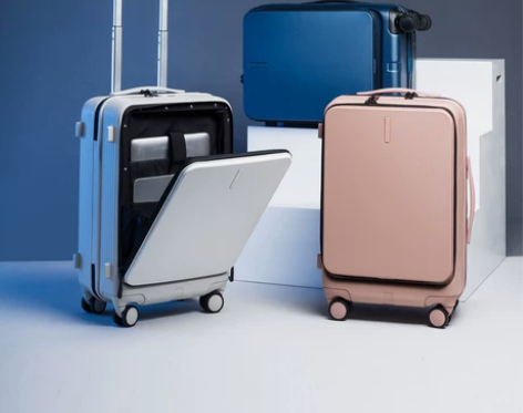 汉客侧开拉杆箱女小型20寸密码箱商务行李箱...