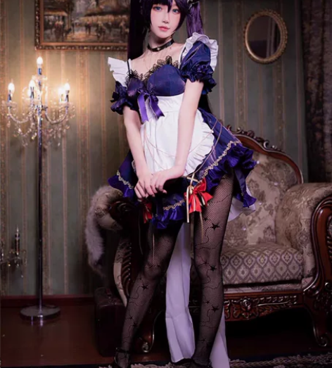 莫娜女仆cos同人悠窝窝家 除鞋全套s码瑕...