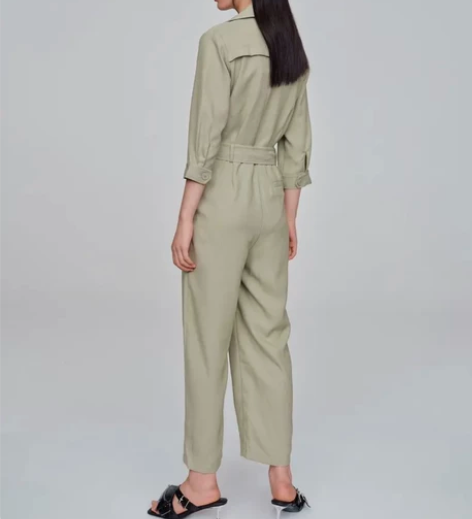 Hs 洋气连体裤 气质款 小众设计感连体裤...