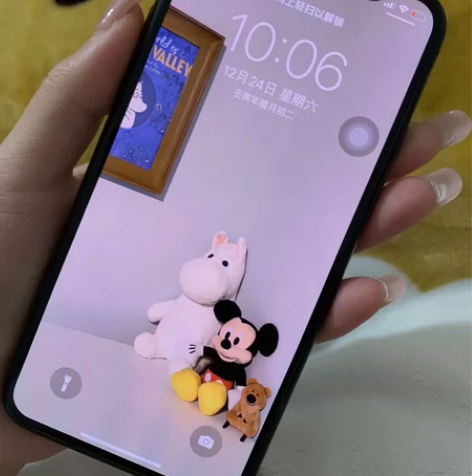 iPhone x 黑色 256g 电池75...