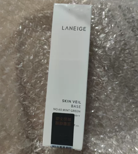 兰芝隔离兰芝雪纱隔离霜遮瑕紫外线提亮肤色丝...