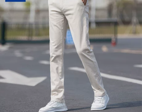 罗蒙百搭裤子男新款韩版修身直筒工装长裤夏季...