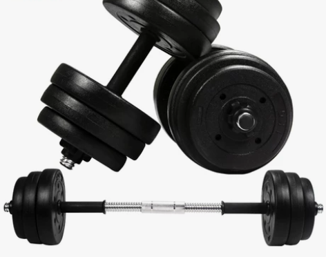 华亚 足重环保哑铃 家用健身器材30公斤,...