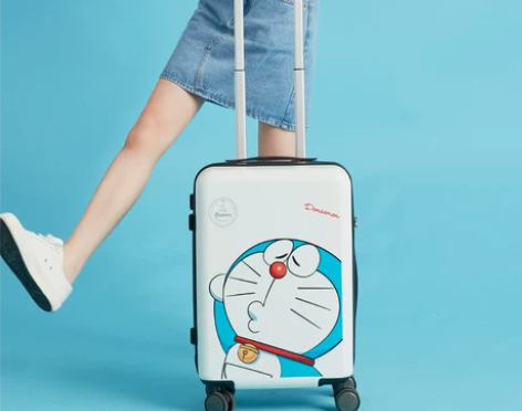 【亲子节价】哆啦A梦联名行李箱女小型20寸...
