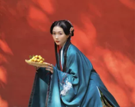 兰若庭 汉服 乘黄 披风 穿过一次 M码...