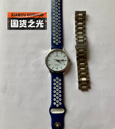 自动机械手表天王名牌，防水无暗病，原价一千...