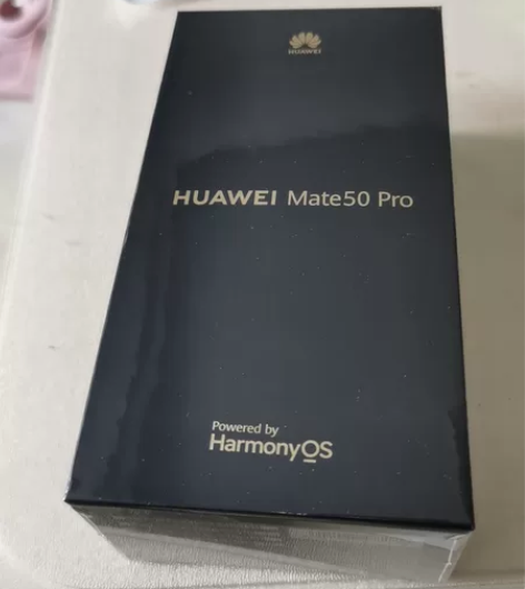 华为mate50pro，未拆封全新机。 华...