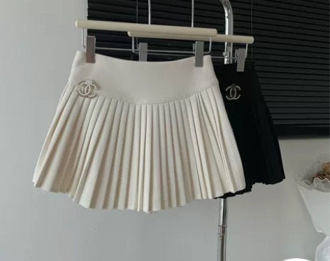 呢子百褶裙~ 百搭款~全店2件包邮!