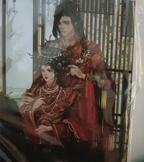 出将门重边车无框画 标价直拍￥2017人想要