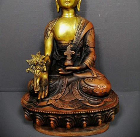 红铜释迦牟尼佛古玩铜器收藏，释迦，工艺精湛...