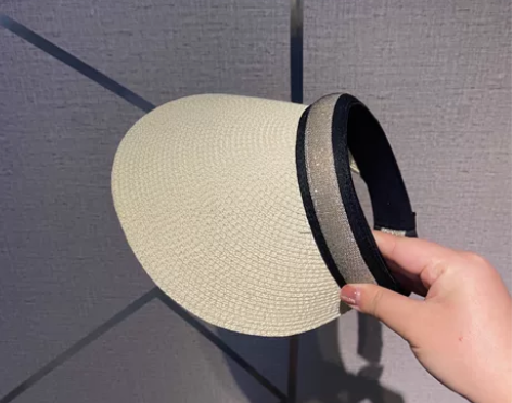 米色大帽檐空顶草帽，就一个，清仓特价包邮 ...