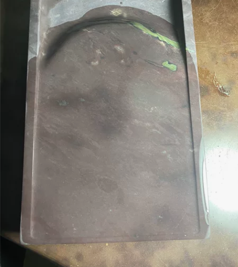 端砚坑仔岩，石品：青花，玫瑰子，天青，胭脂...