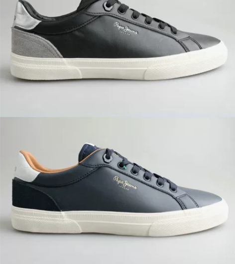 Pape Jeans新款男士低帮系带时尚潮...