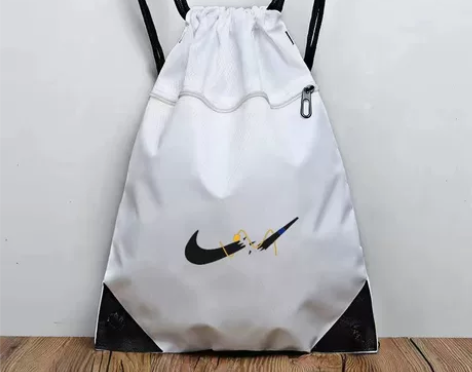 篮球袋男孩抽绳双肩包男女轻便大容量背包篮球...